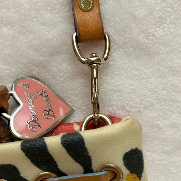 Vintage Dooney & Bourke handprint bag vintage - Picture 4 of 13